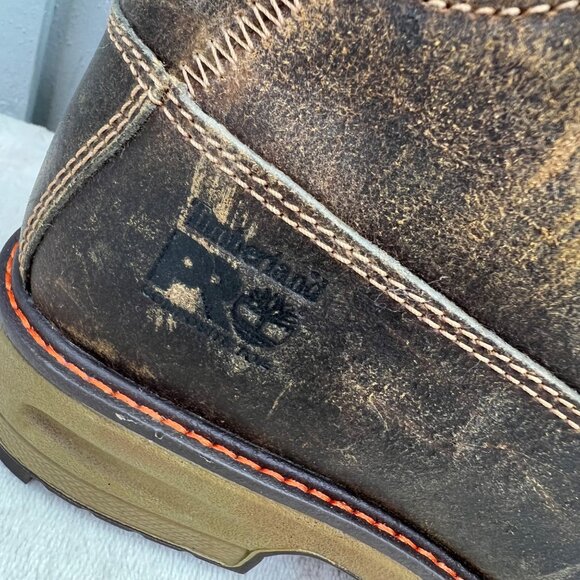 Timberland PRO Brown Combat Boots - Picture 7 of 9